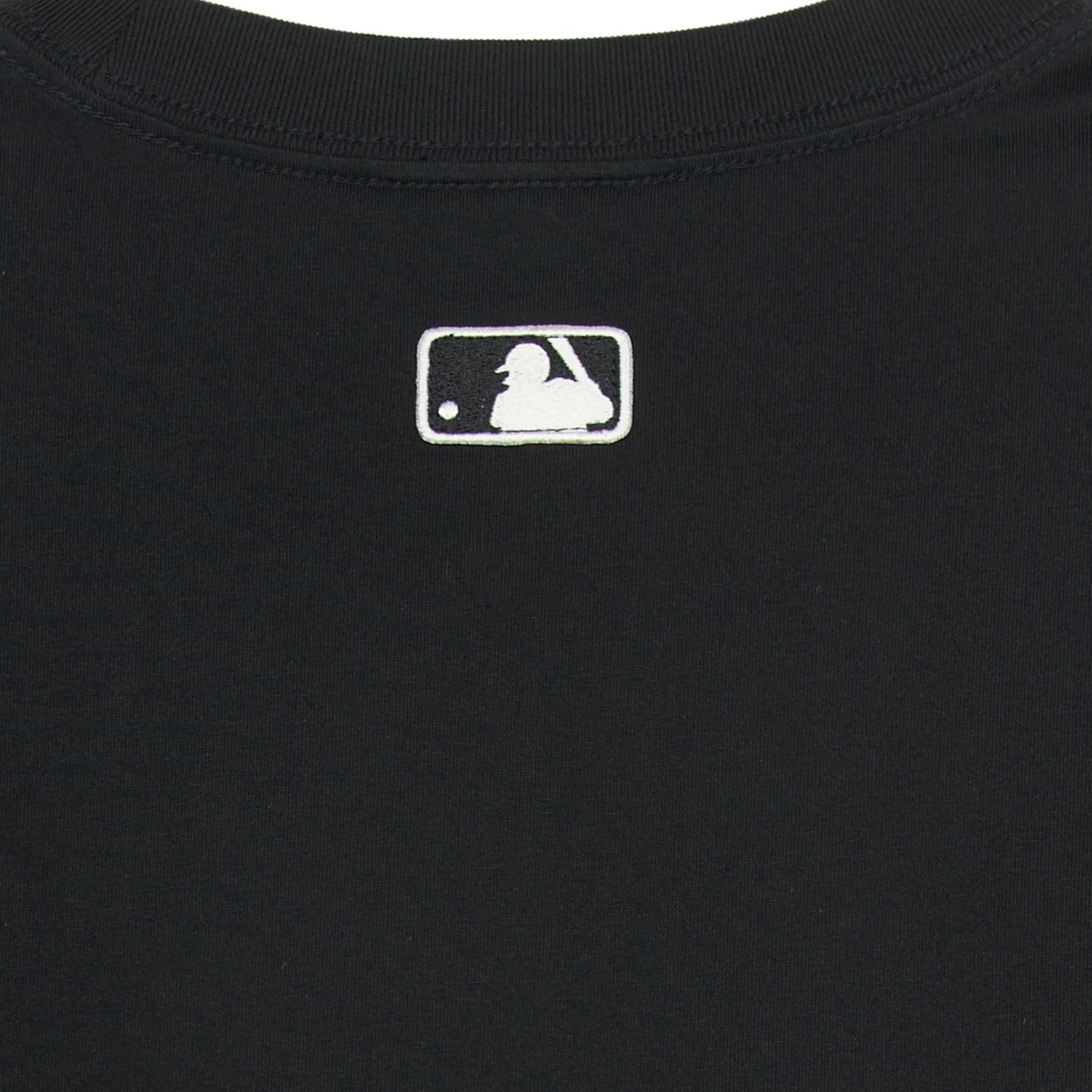 Áo Thun Unisex MLB Cổ Tròn Tay Ngắn Form Oversize Basic Street Big Logo - Ảnh chi tiết 5